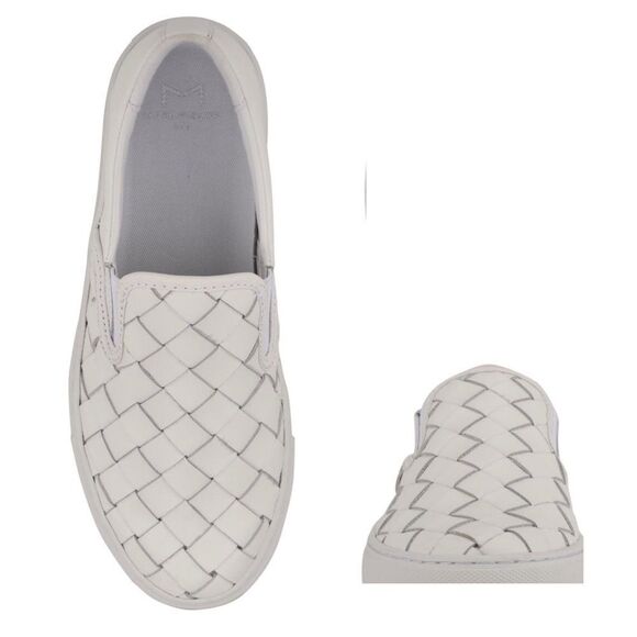 MARC FISHER Calla Woven Leather Slip-On Sneaker - Picture 5 of 13